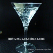 Crystal Clear Plastic Cocktail Glass